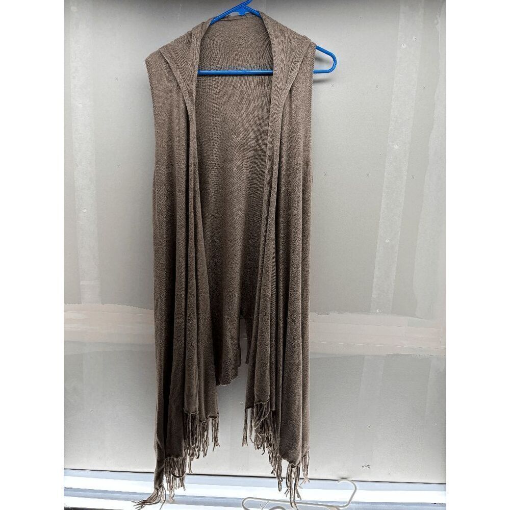 Clothing Illustrated Ladies Wrap Around‎ Jacket Shawl Size Small